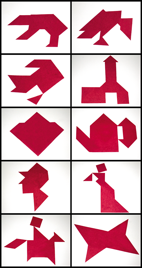 Modèles de tangrams